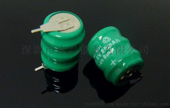 镍氢扣式扣式电池NI-MH 3.6V 80MAH 手摇手电筒电池